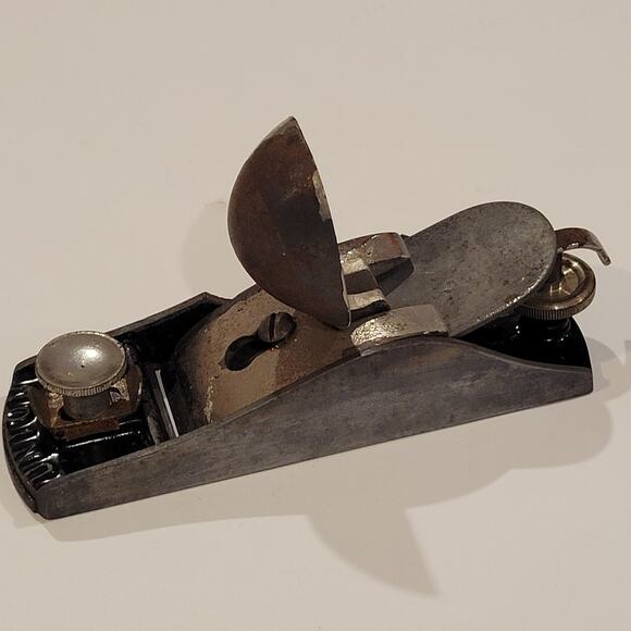 Vintage Union Adjustable Mouth Knuckle Cap Block Plane - Picture 4 of 9